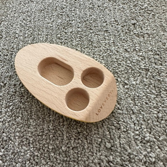 Lovevery Pattern Match Boats & Cards Set - Replacement Piece Yellow Boat Only - Picture 2 of 3